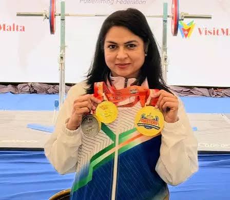 एकता विश्नोई ने पावरलिफ्टिंग में जीते तीन स्वर्ण पदक; IRS अधिकारी ने वर्ल्ड मास्टर्स चैंपियनशिप में देश का नाम किया रोशन